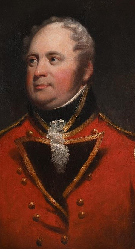 19th century Portrait of An army Officer Circle of Thomas Phillips