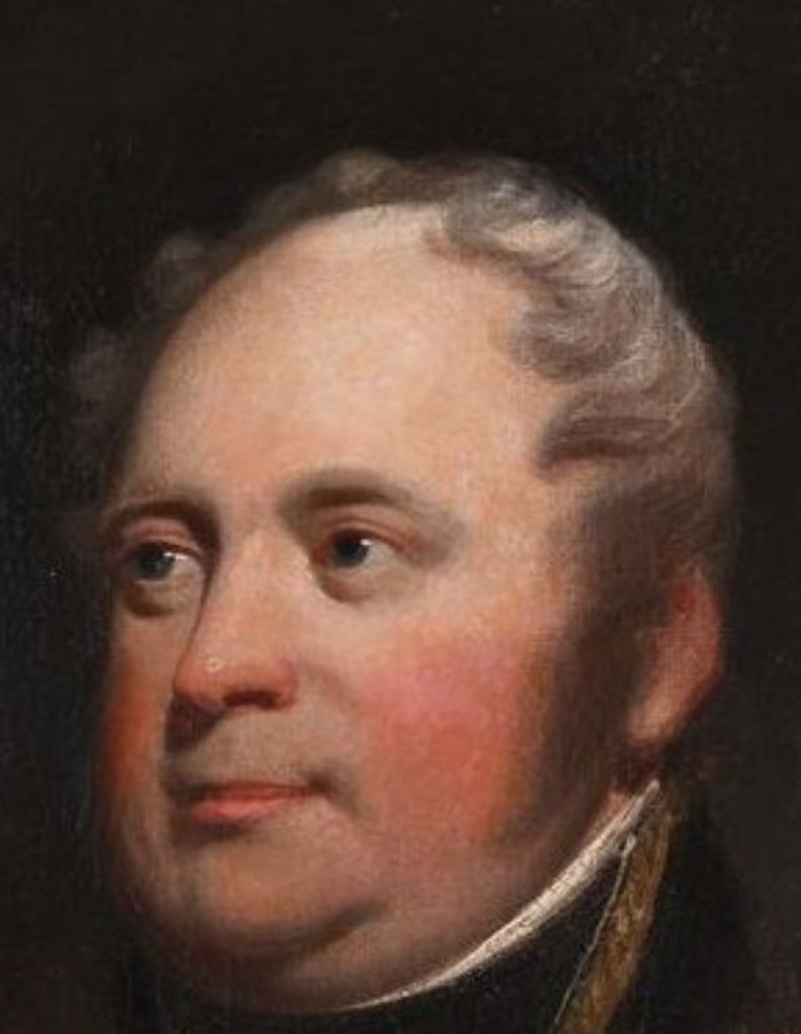 19th century Portrait of An army Officer Circle of Thomas Phillips