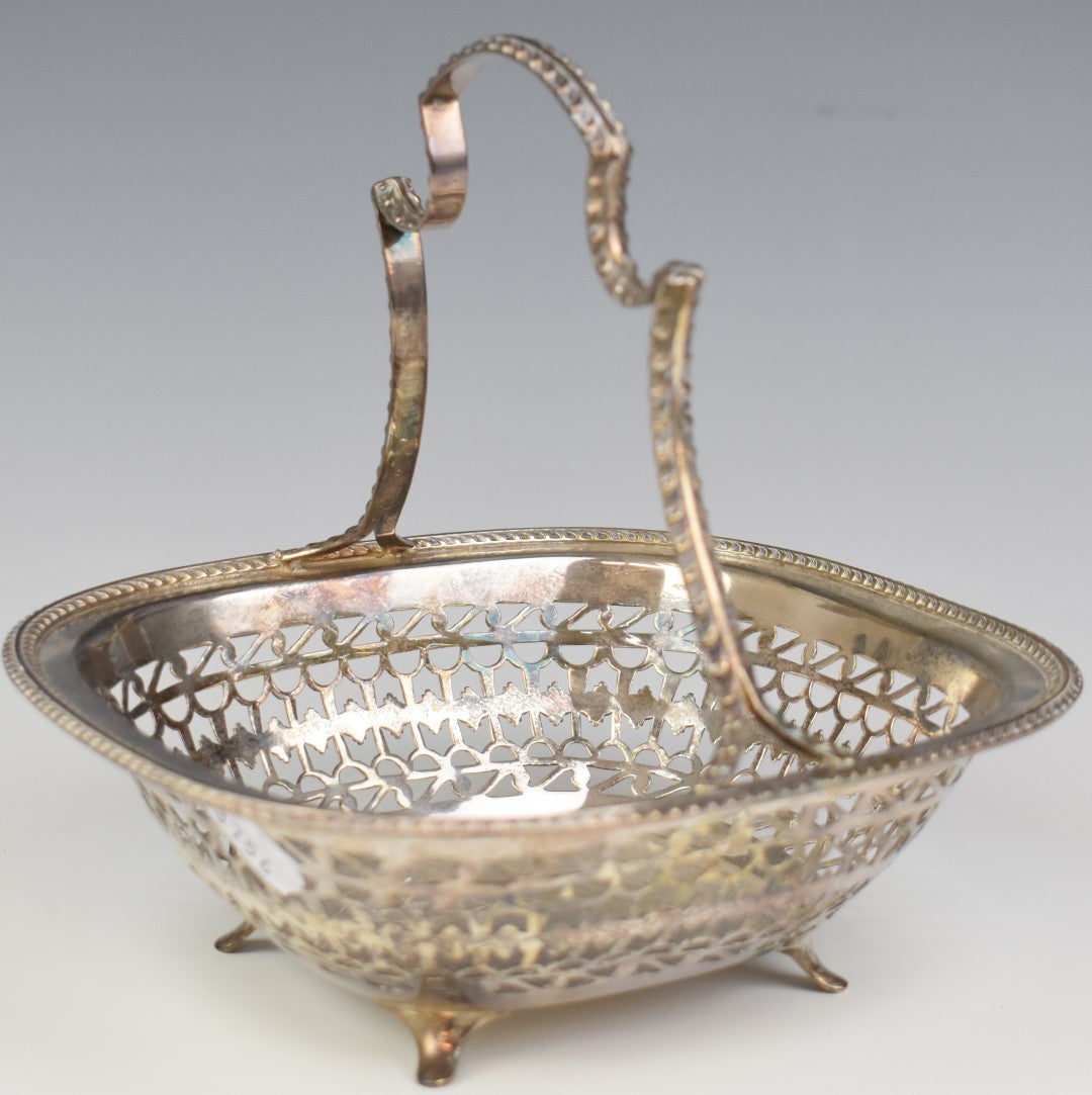 Asprey  silver basket George v sheffield