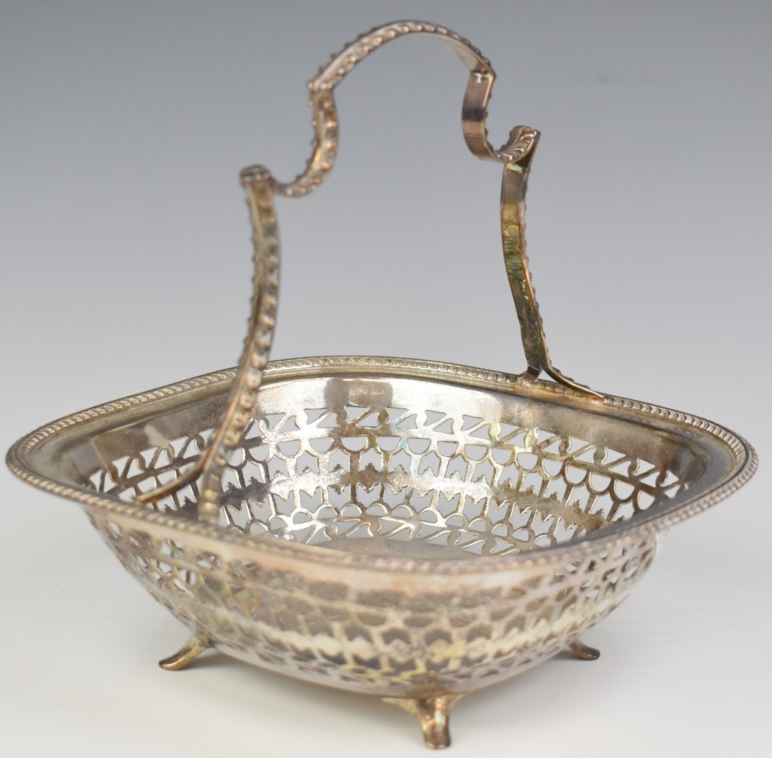 Asprey  silver basket George v sheffield