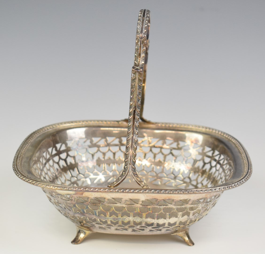 Asprey  silver basket George v sheffield