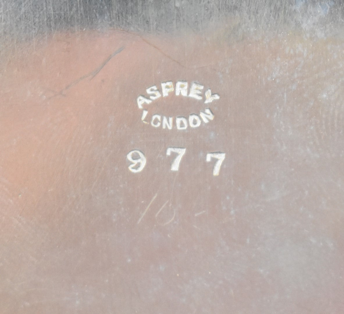 Asprey  silver basket George v sheffield