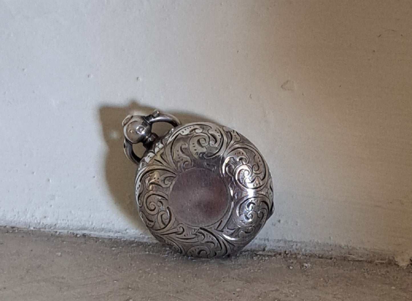 Sterling Silver Single Sovereign Case Edwardian 1910 Birmingham