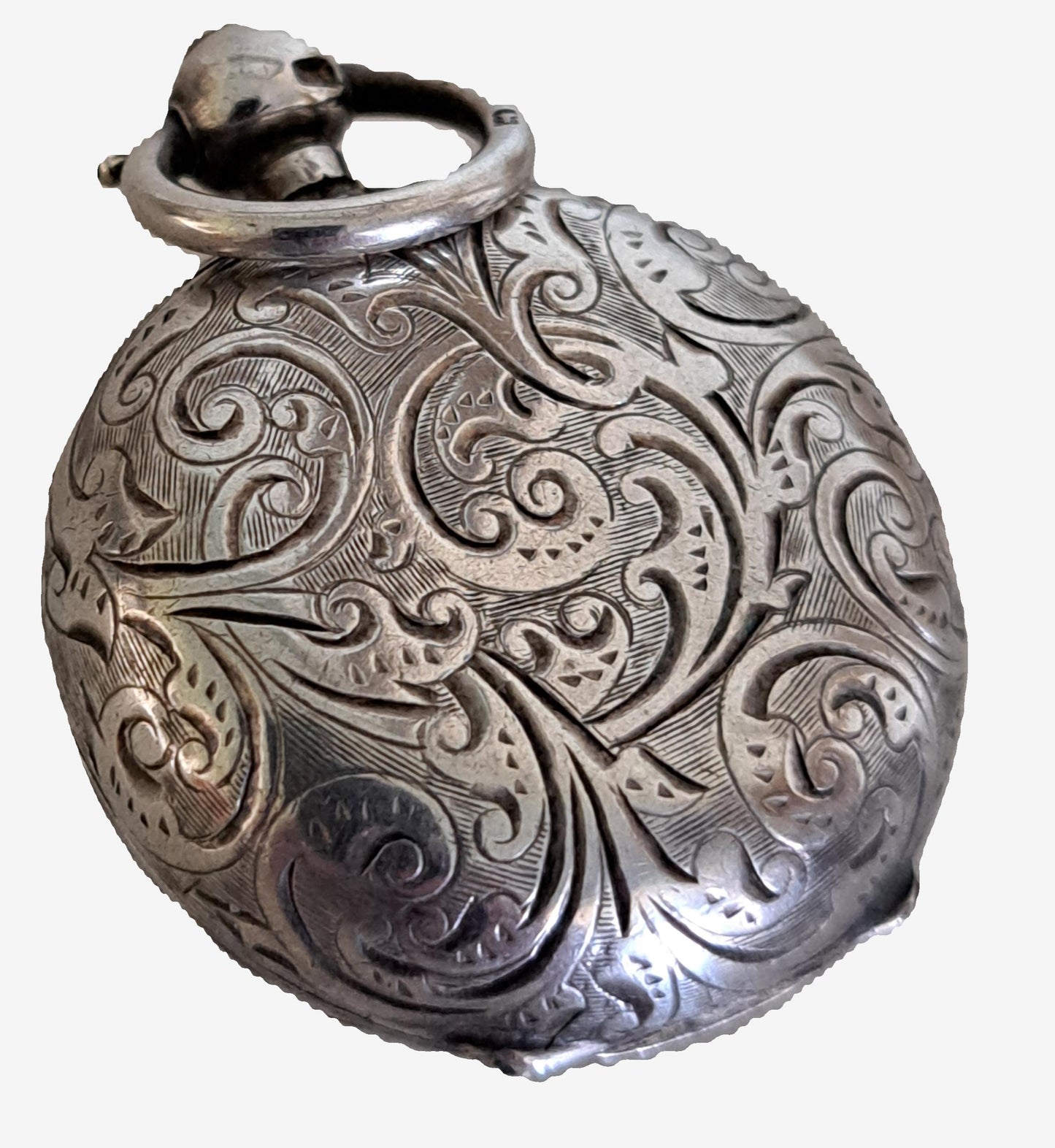 Sterling Silver Single Sovereign Case Edwardian 1910 Birmingham