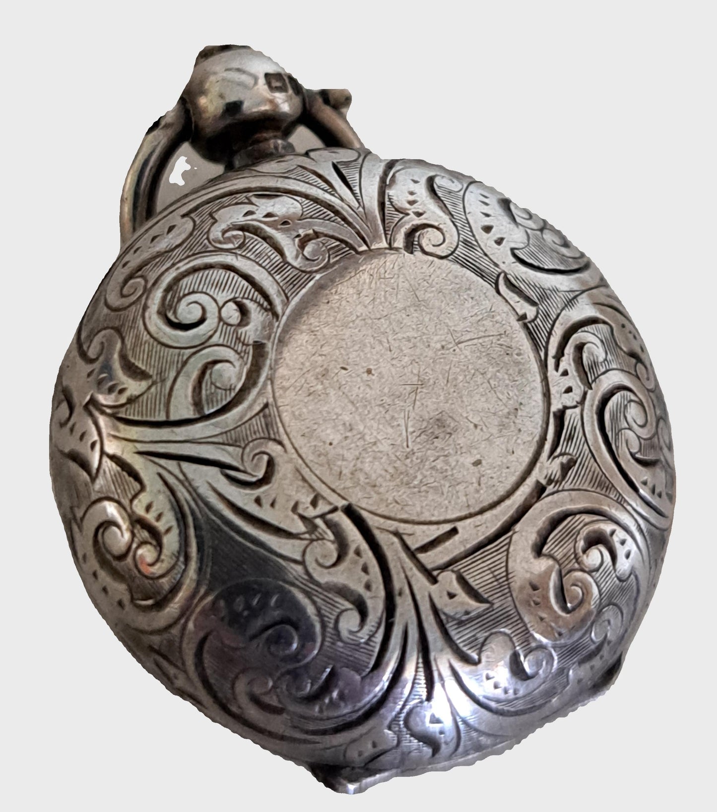Sterling Silver Single Sovereign Case Edwardian 1910 Birmingham