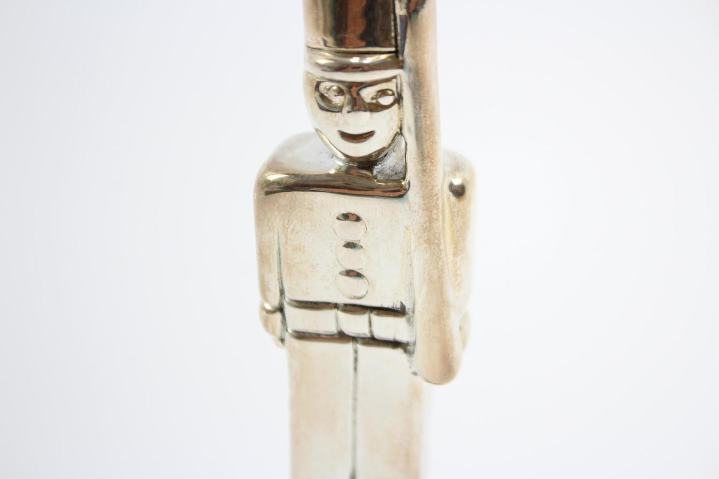 Tiffany silver xmas decoration toy soldier nutcracker suite rare