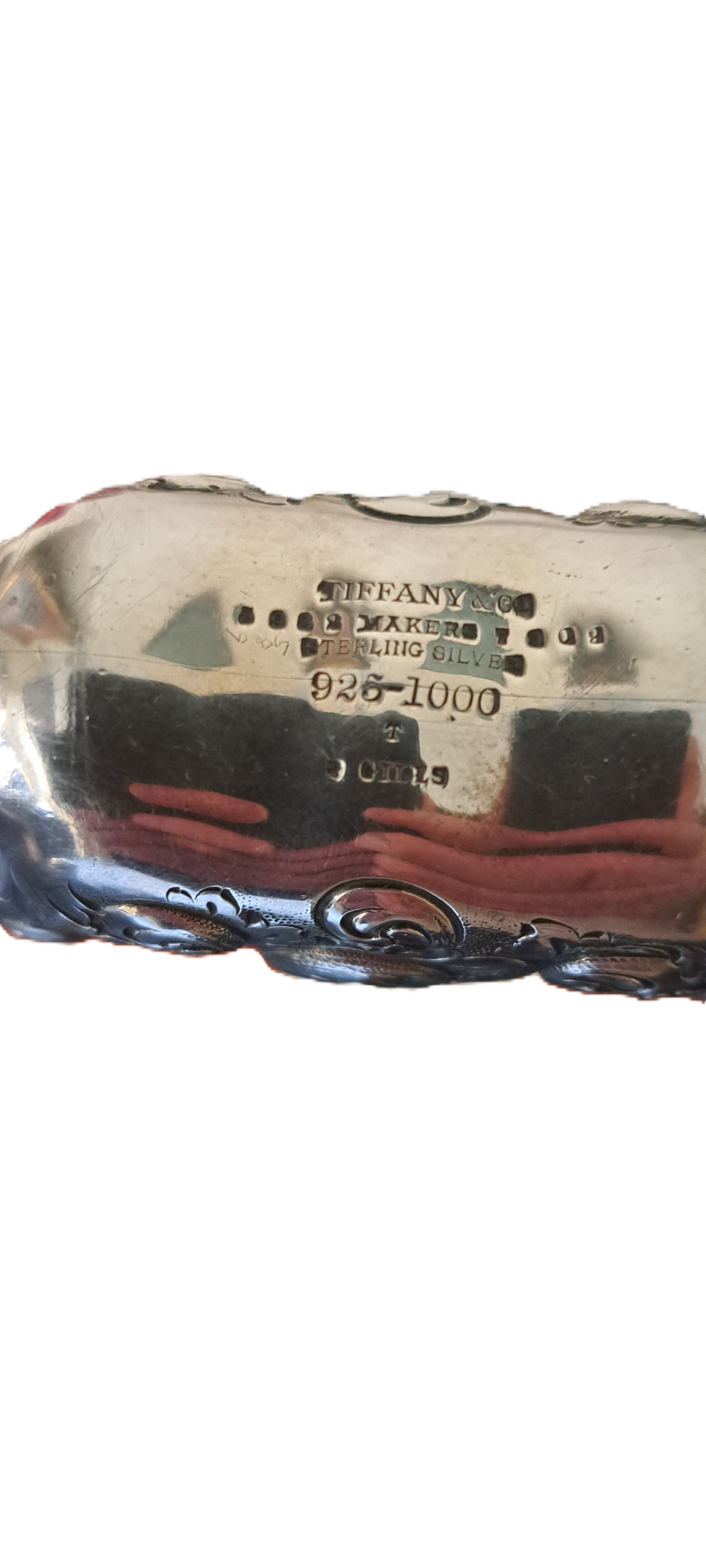 Tiffany & Co. a late 19th century American sterling silver hip flask
