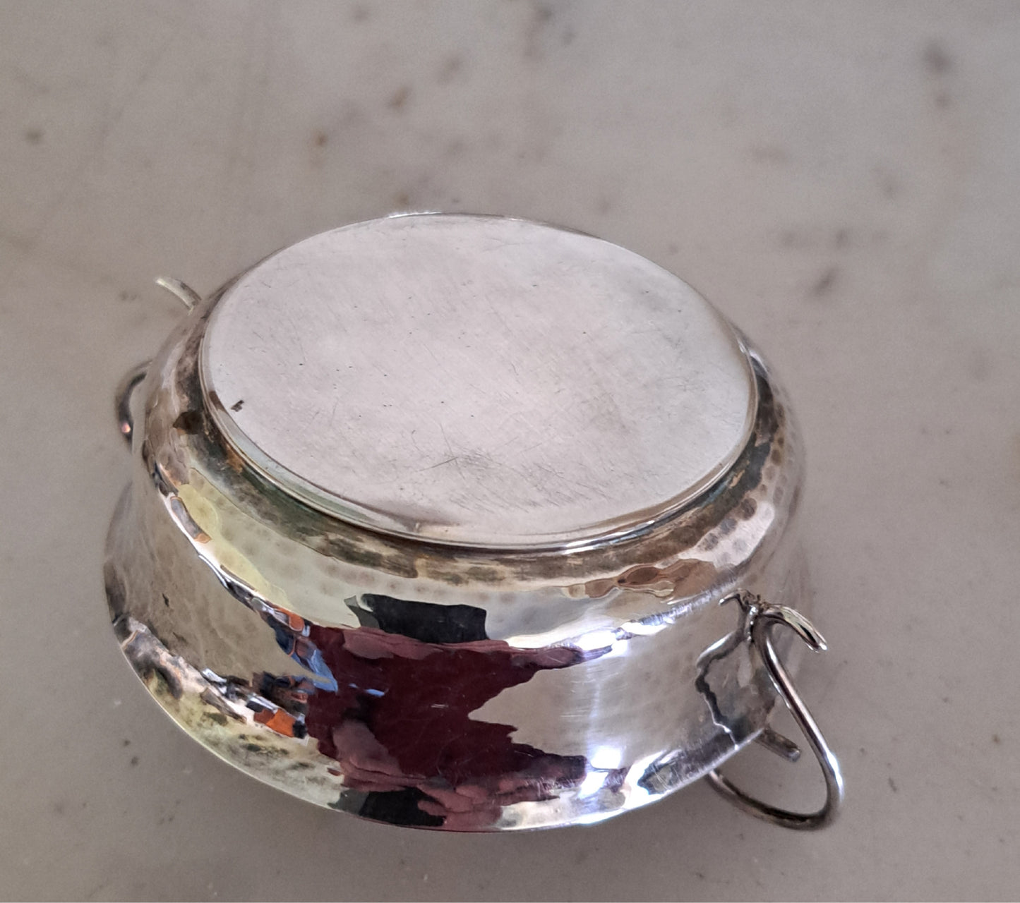 set of 4 silver wine tasters George V1
