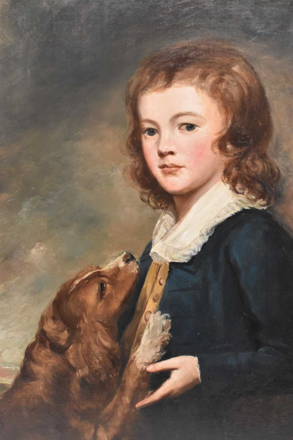 GEORGE ROMNEY(after)19th century portrait The Hon.Reverend Anchitel Grey as a Boy
