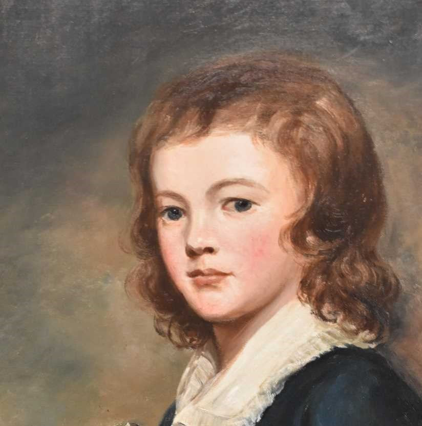 GEORGE ROMNEY(after)19th century portrait The Hon.Reverend Anchitel Grey as a Boy