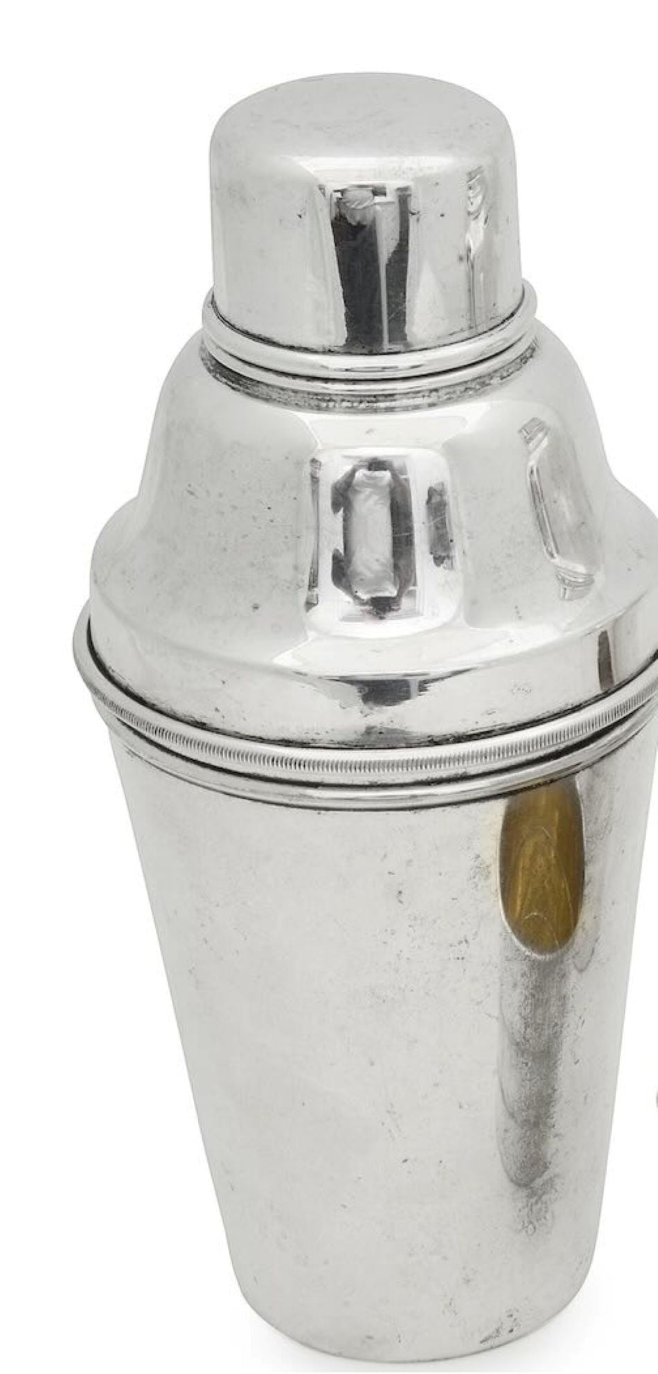 silver plated Cocktail shaker e.p.n.s/Regis plate n1563