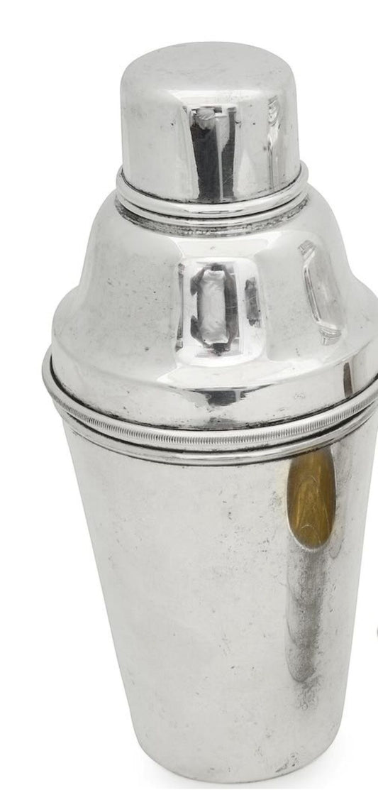 silver plated Cocktail shaker e.p.n.s/Regis plate n1563