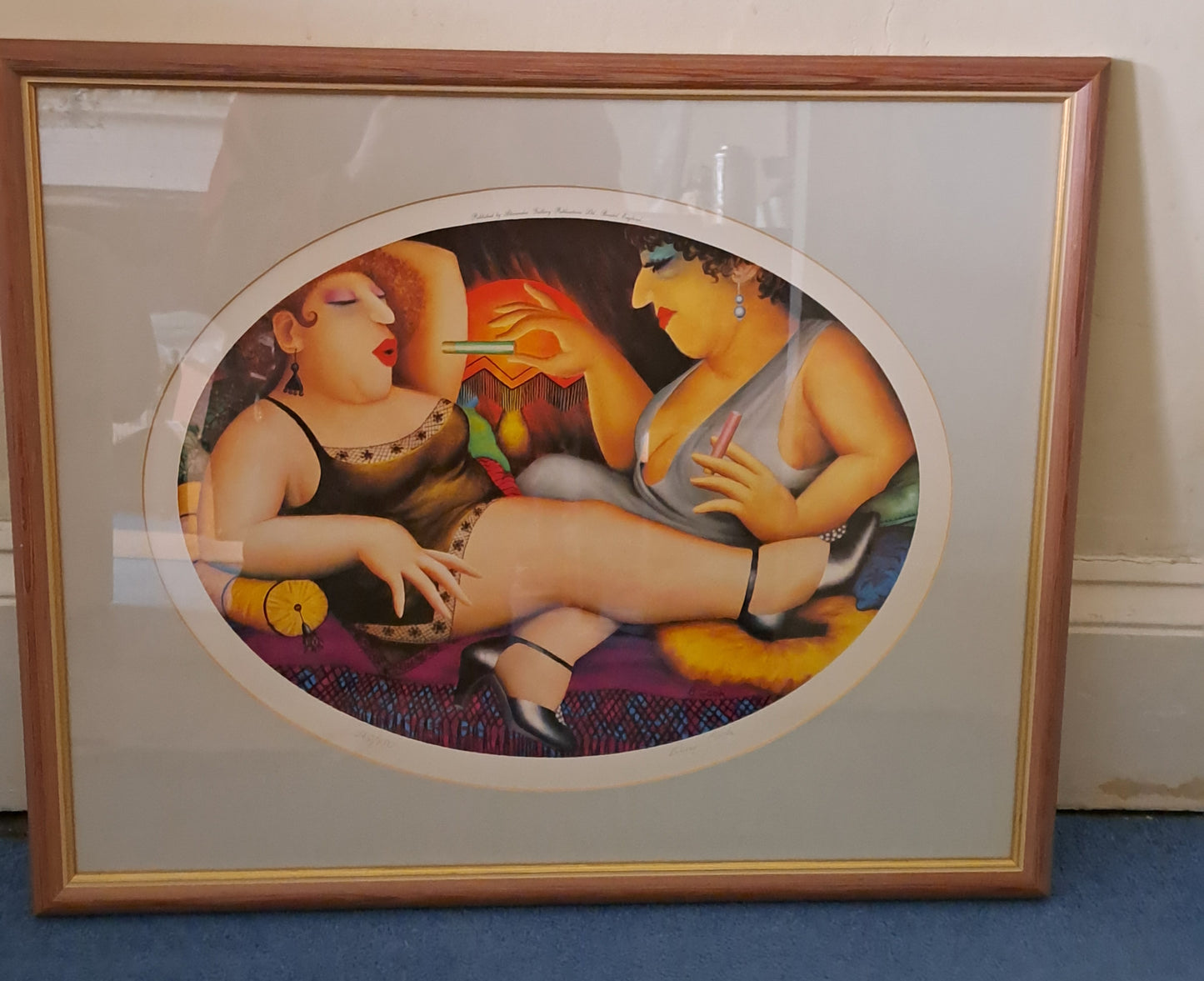 Beryl Cook  'Sultry Afternoon', limited edition print