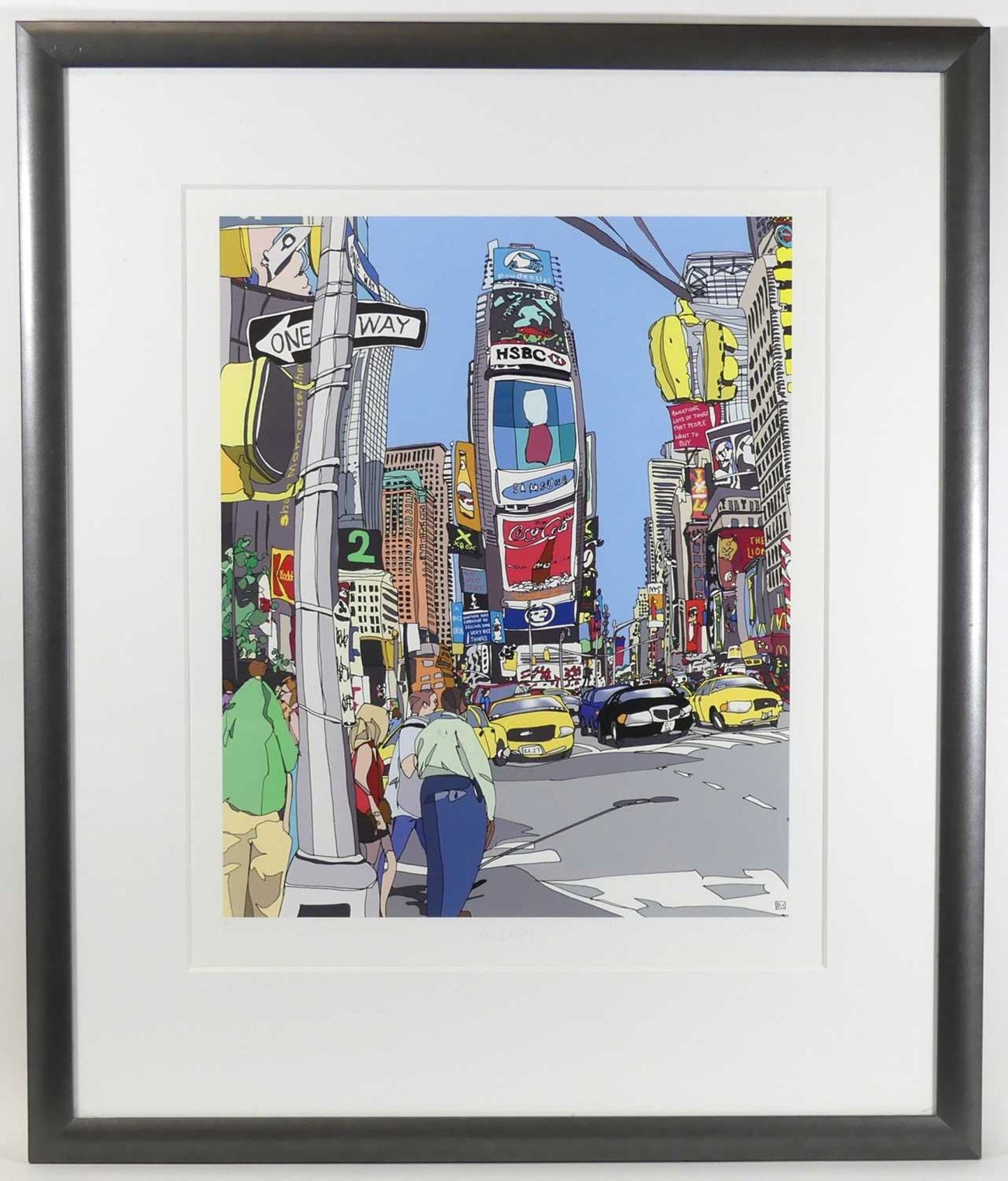 Dylan Izaak Times Square, limited edition print