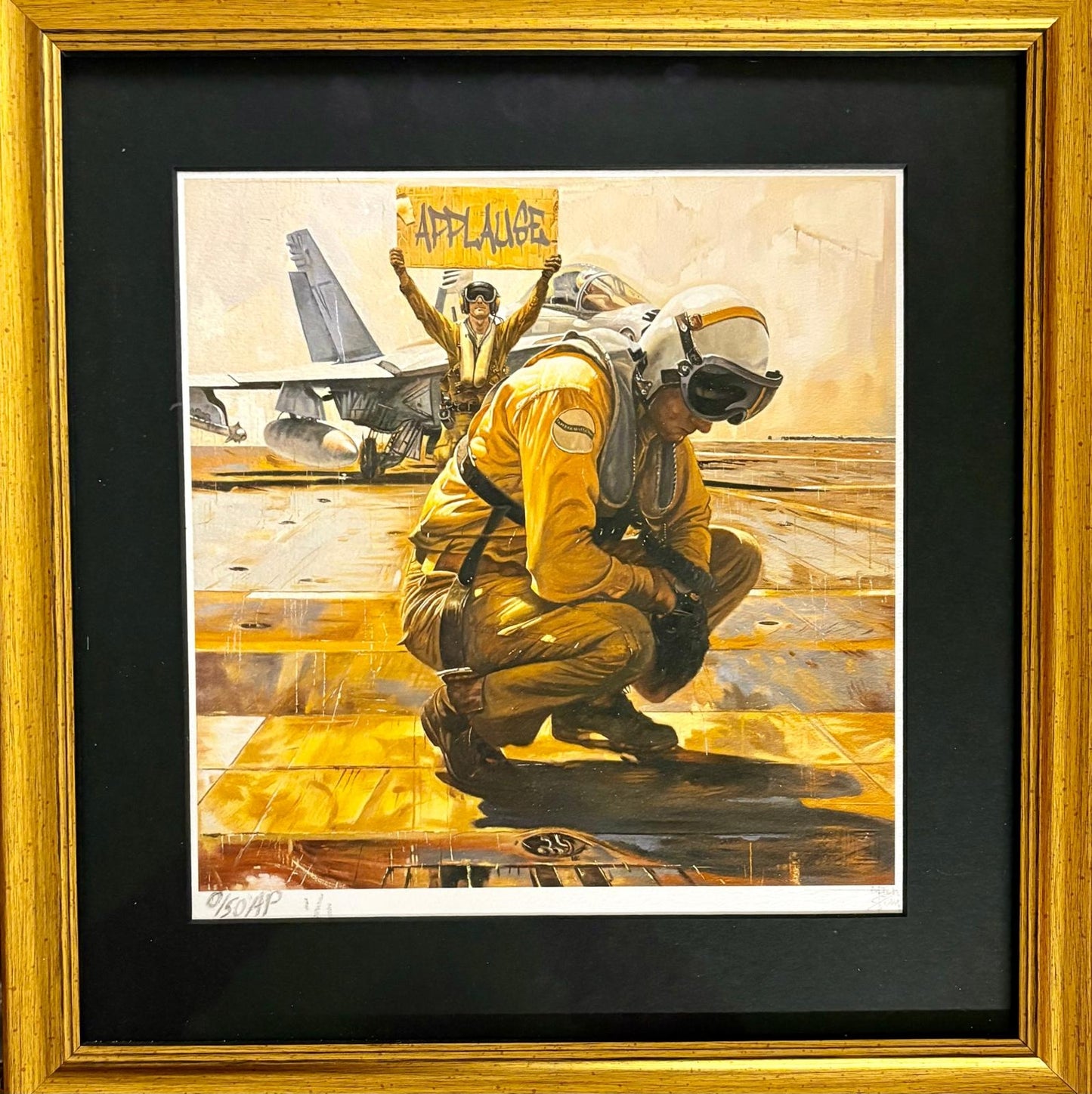 Mason Storm "Applause" Screen print Artists proof 0/50