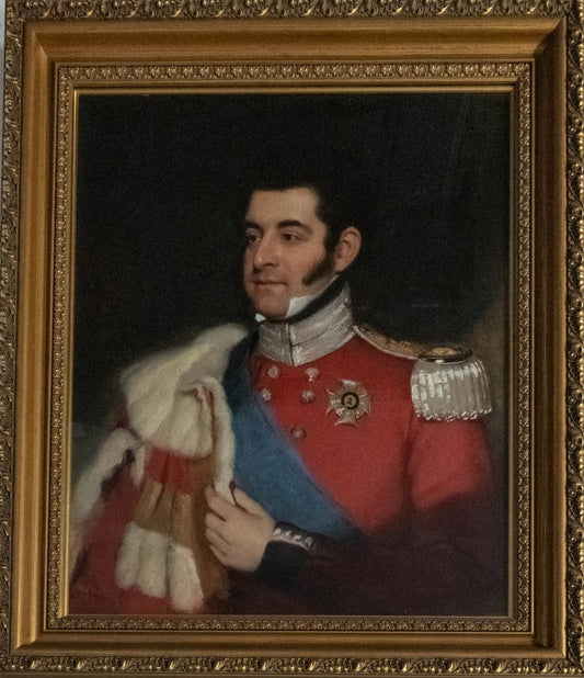 19th century portrait military officer 5th Royal Lancashire Militia,East Lancashire Regiment