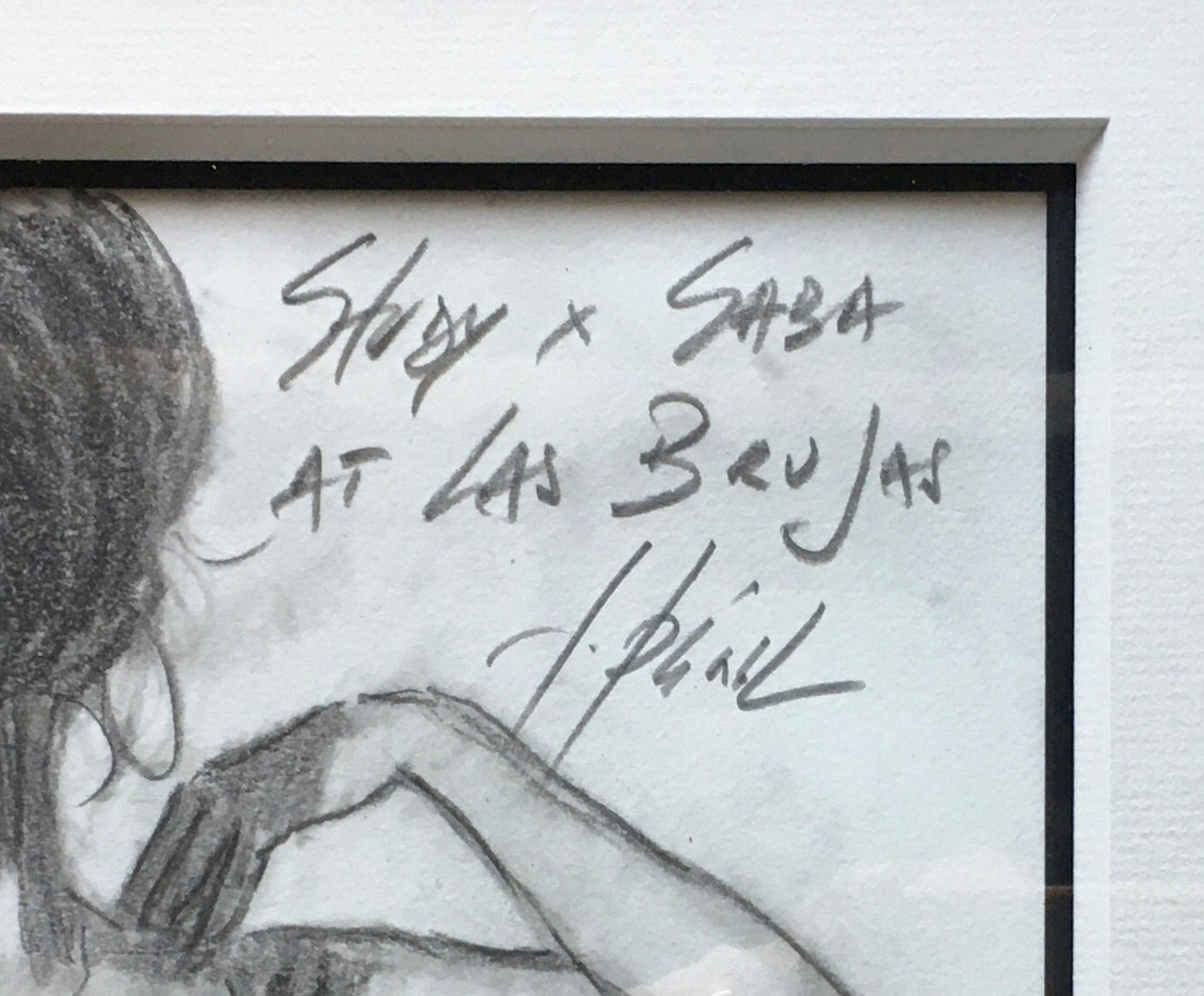Fabian Perez ''Study for Saba at Las Brujas'', a limited edition print
