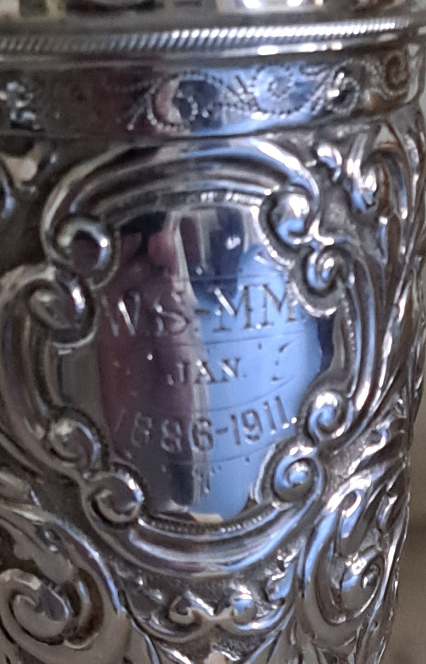 Victorian Cornucopia sugar caster/sifter , Horace Woodward & CO LTD, London 1898