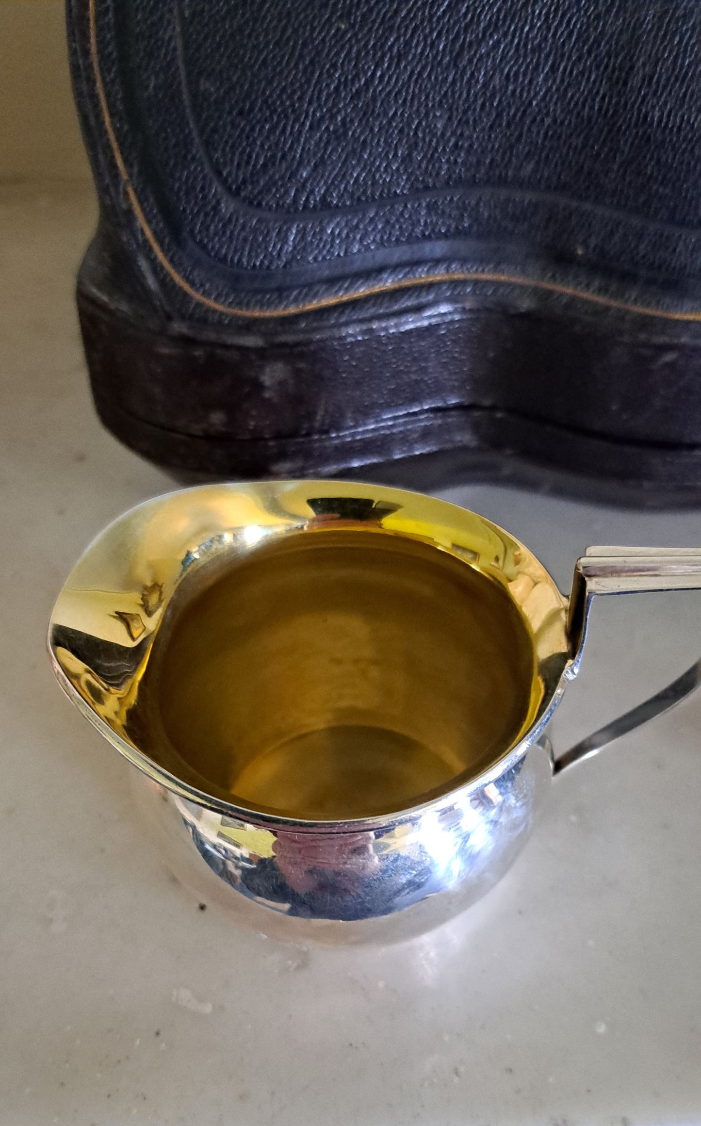 Victorian silver strawberry set, silver sugar bowl, sugar tongs, cream jug