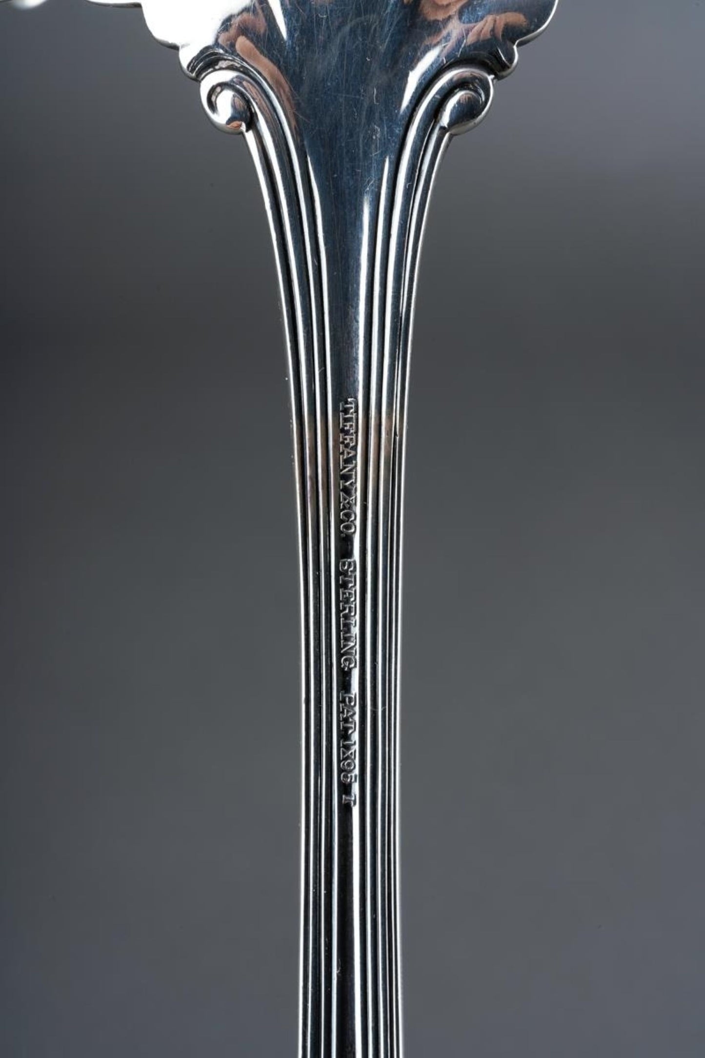 TIFFANY & CO. COLONIAL PATTERN SILVER SOUP LADLE