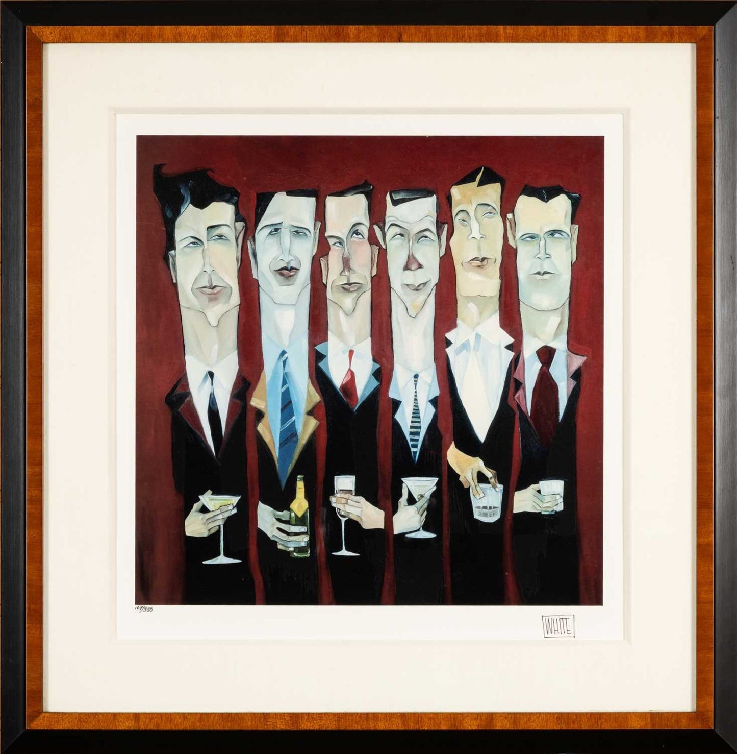 TODD WHITE "six pack"  limited edition giclée print
