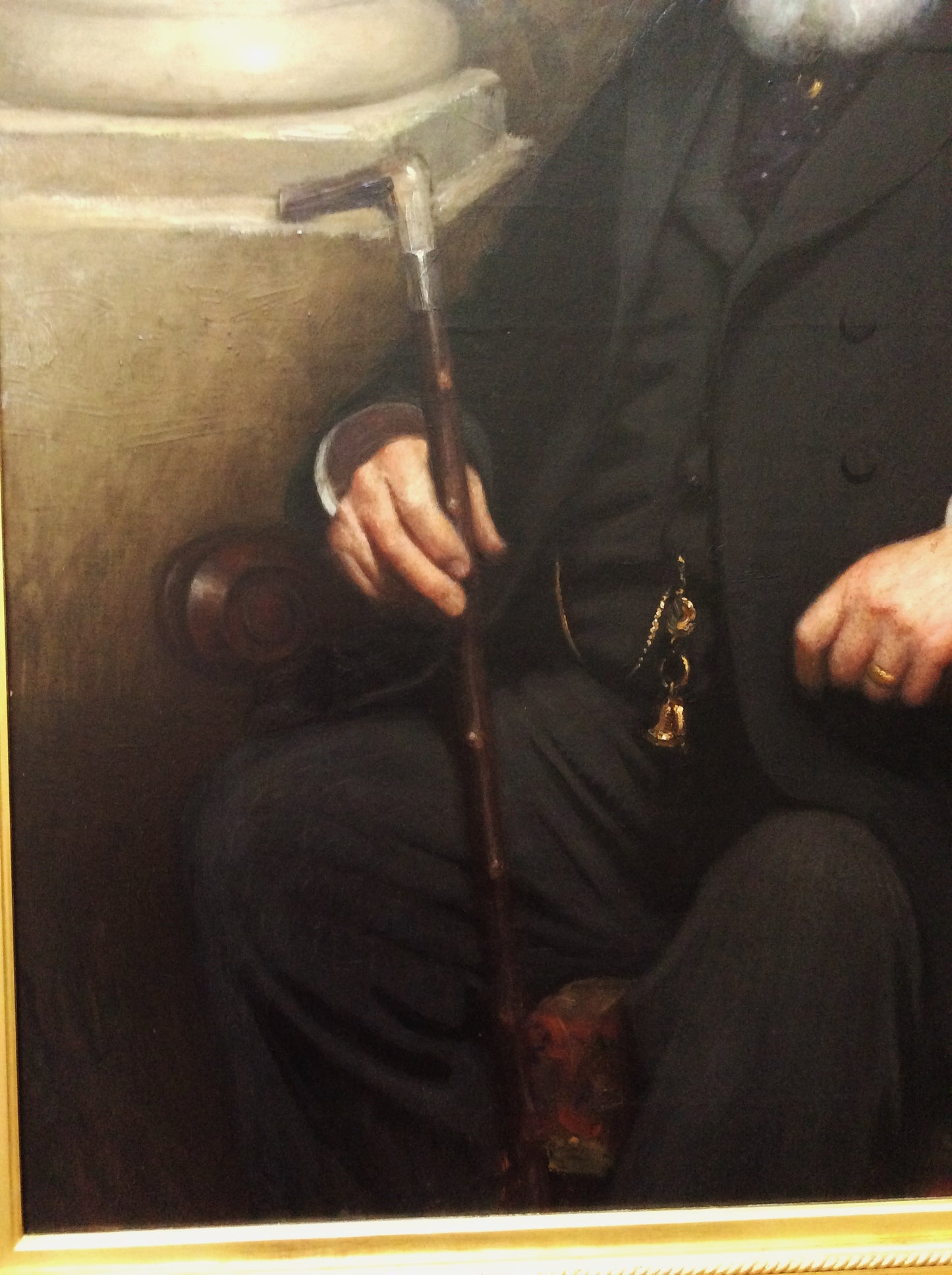 portrait of a gentleman George Williams Kenworthy by John Dalziel Kenworthy