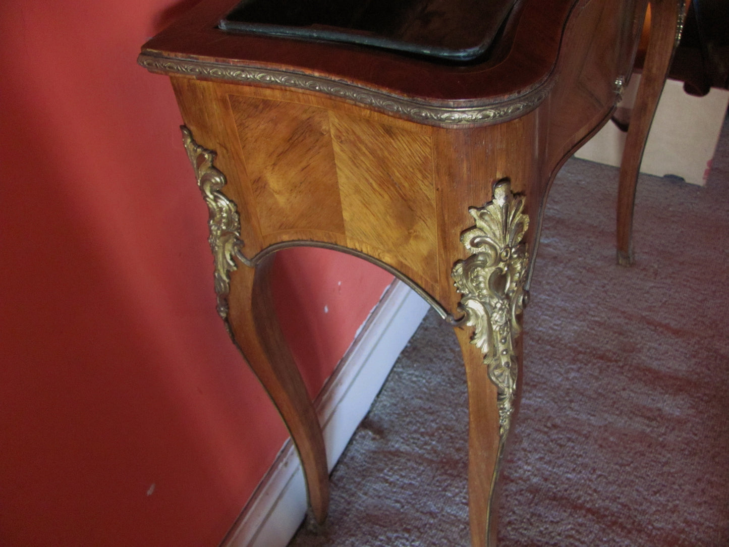 19th century antique jardiniere stand french kingwood, Rosewood