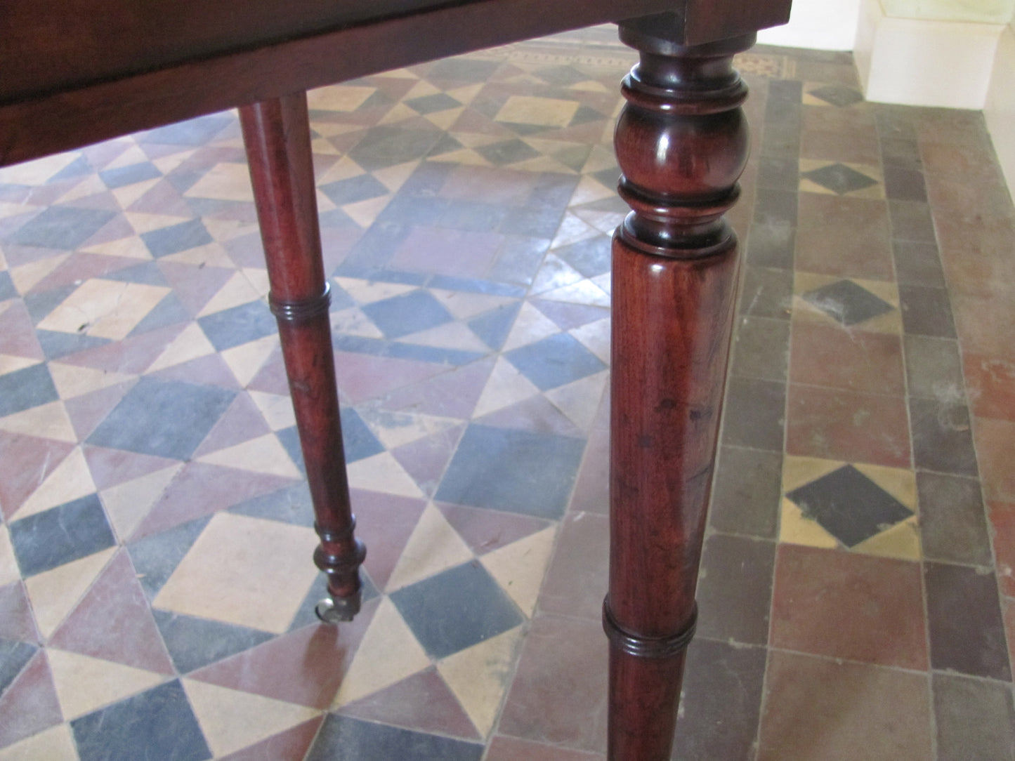 Regency  Mahogany Writing Table/desk.House of peers/lords
