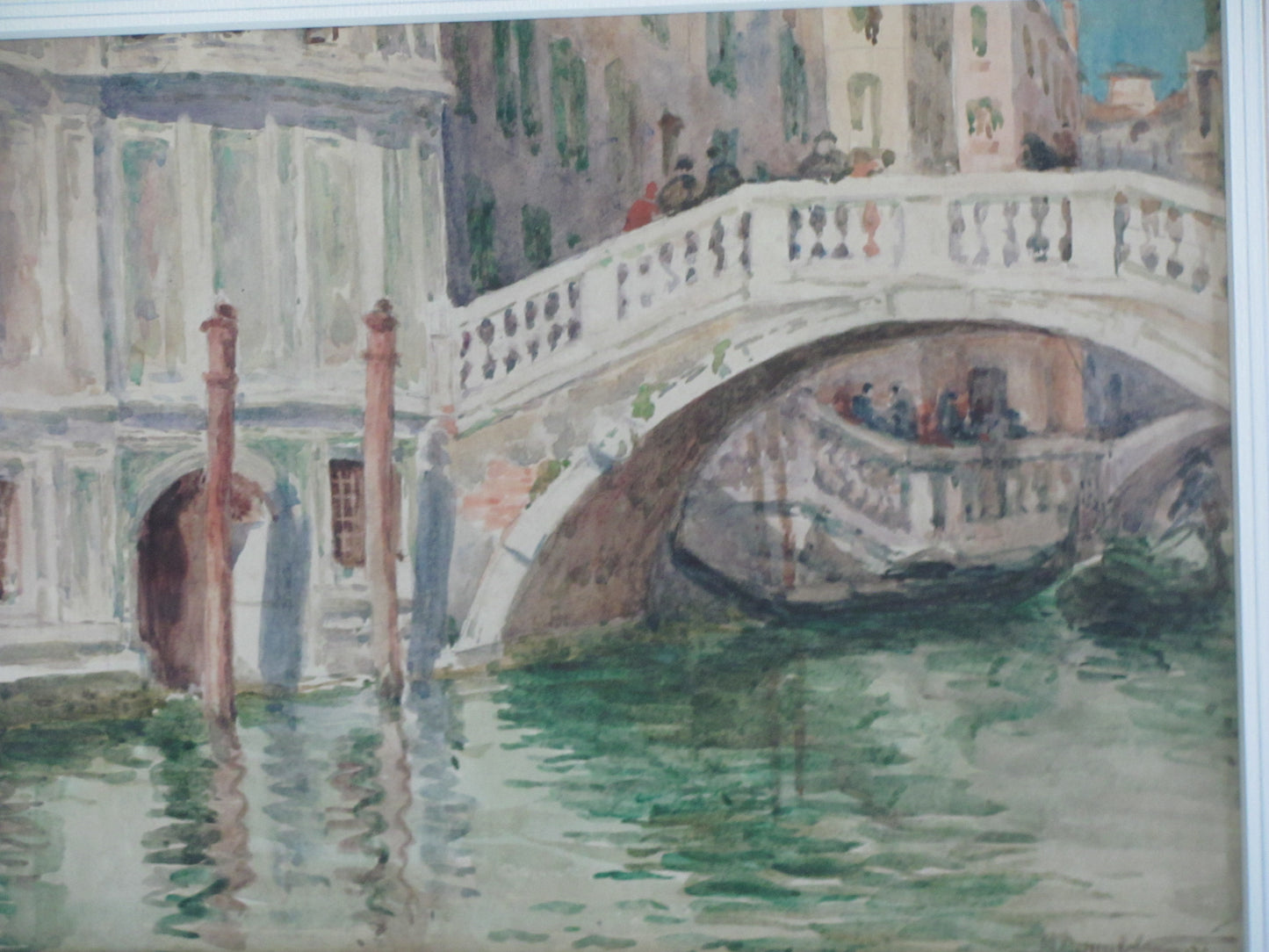 Venice Canal, watercolour, Helen Donald-Smith