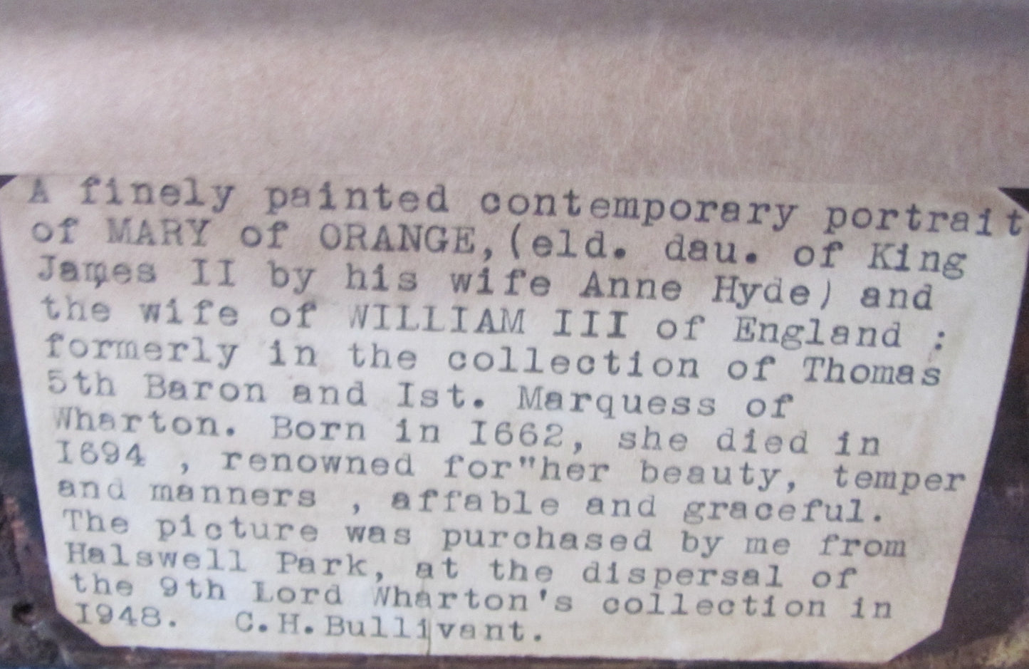 william wissing portrait history 