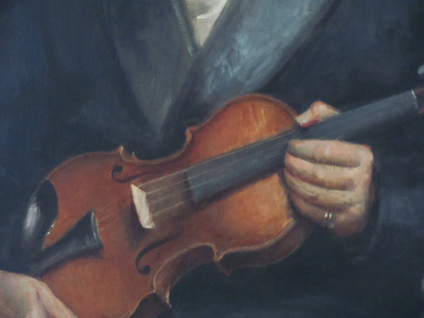 portrait man with violin countryhousefineart