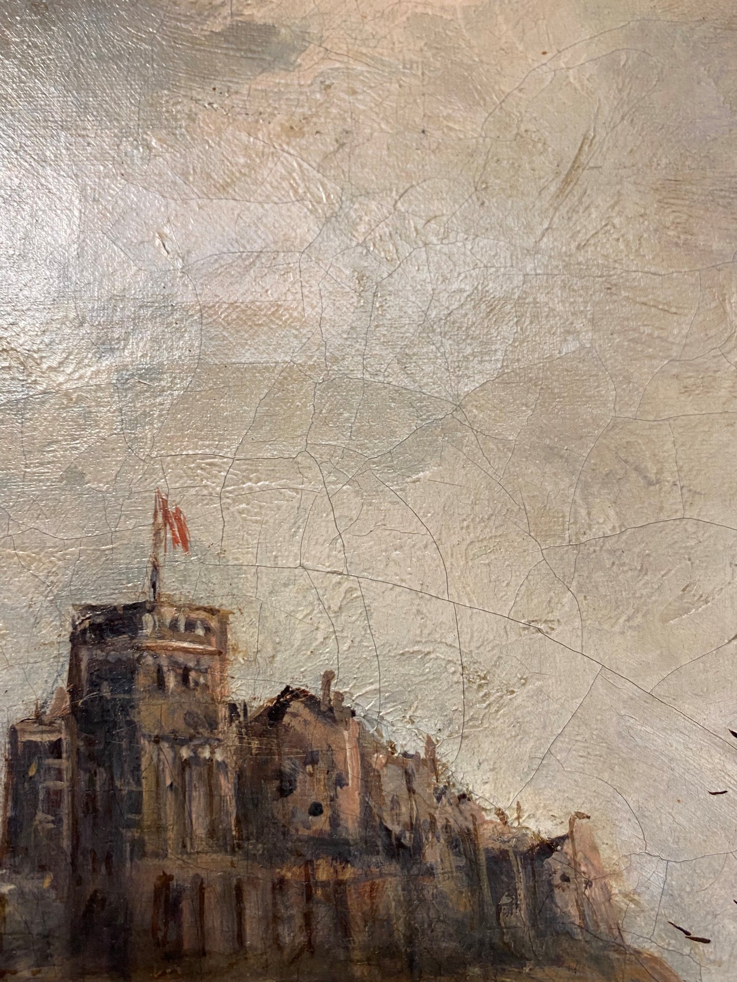 St Michael's Mount, Cornwall Seascape Oil